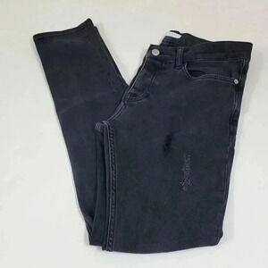Sandro Distressed High Rise Jeans